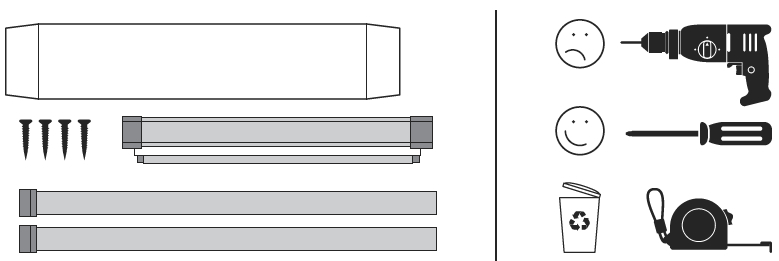 Skyblind fittings parts