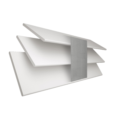 Alina Wood Grain Faux Wood with Lunar Tape Wood Venetian Blinds 3 Slats