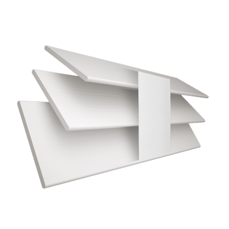 Alina Wood Grain Faux Wood with Tranquil Tape Wood Venetian Blinds 3 Slats