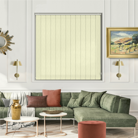 Alma Cream Vertical Blinds