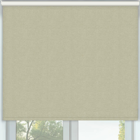 Alpine Oatmeal Cordless Roller Blinds Frame