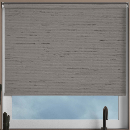 Aqua Weave Graphite Cordless Roller Blinds Frame