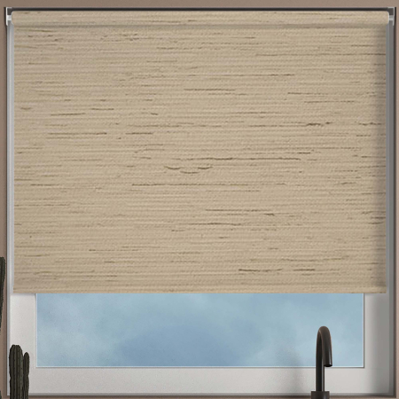 Aqua Weave Stone Cordless Roller Blinds Frame