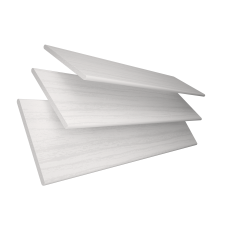 Arctic Oak Wood Grain Faux Wood Wood Venetian Blinds 3 Slats