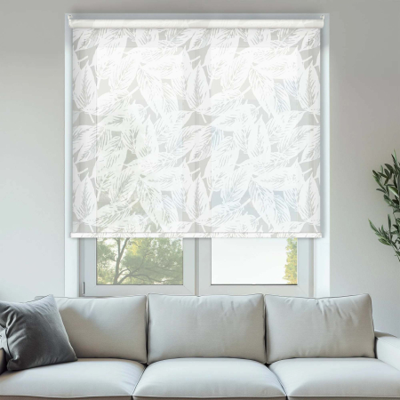Aruba White Cordless Roller Blinds