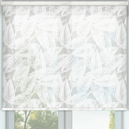 Aruba White Cordless Roller Blinds Frame