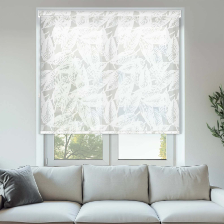 Aruba White Pelmet Roller Blinds
