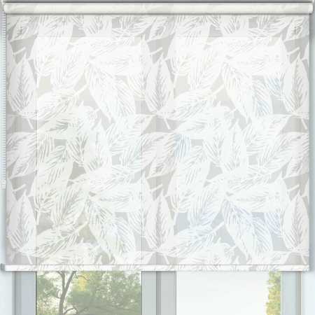 Aruba White Roller Blinds Frame