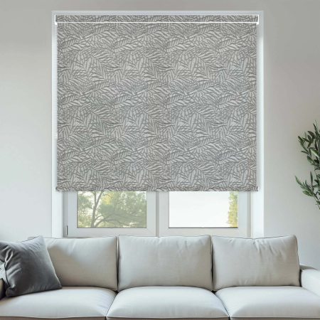 Aura Charcoal No Drill Roller Blinds
