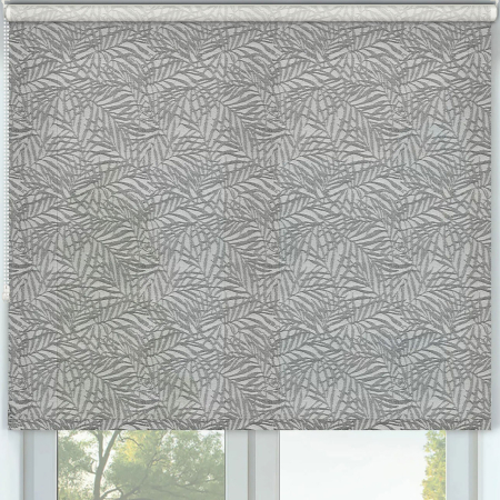 Aura Charcoal Roller Blinds Frame