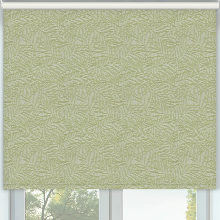 Aura Kiwi Blackout Cordless Roller Blinds Frame