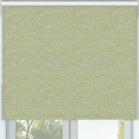 Aura Kiwi Blackout Roller Blinds Frame