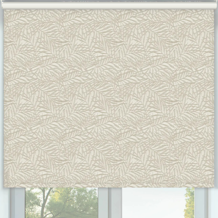 Aura Linen Blackout Cordless Roller Blinds Frame