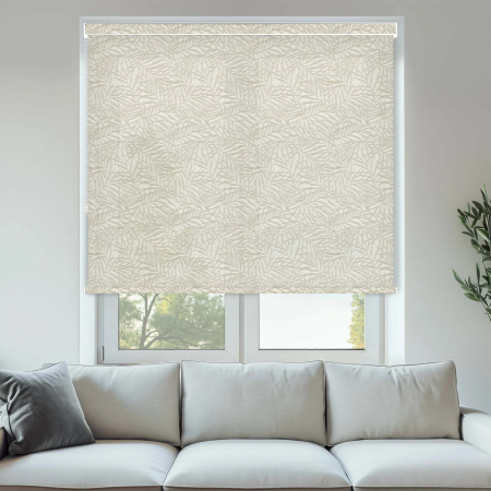 Aura Linen No Drill Roller Blinds