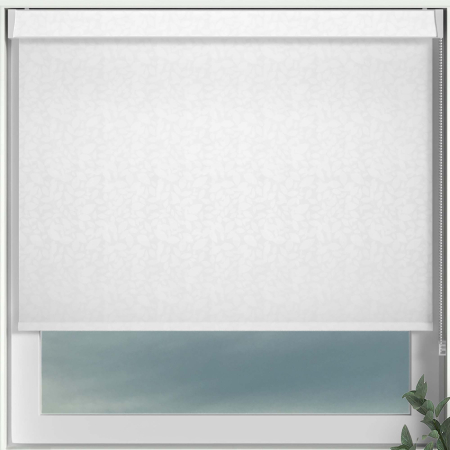 Ava White No Drill Blinds Frame