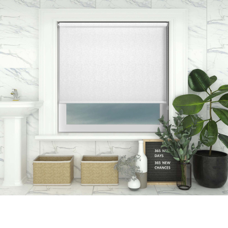 Ava White Roller Blinds
