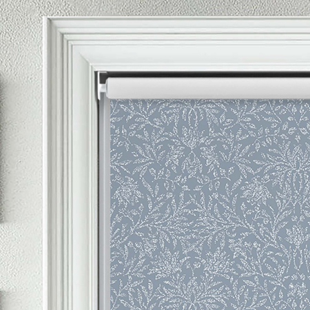 Baroque Blue Cordless Roller Blinds Product Detail