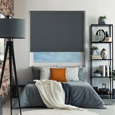 Bedtime Anthracite Roller Blinds