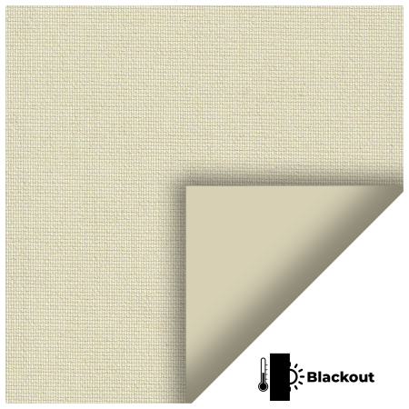 Bedtime Beige Cordless Roller Blinds Scan