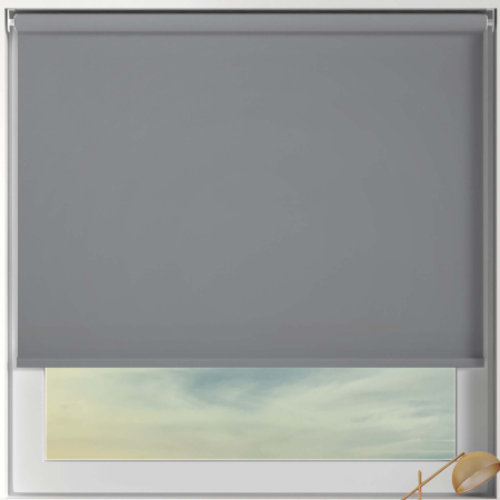 Bedtime Bullet Grey Cordless Roller Blinds Frame