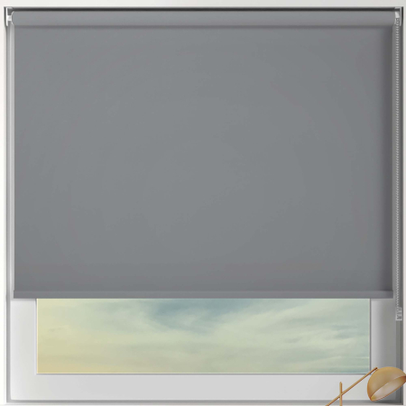 Bedtime Bullet Grey Roller Blinds Frame
