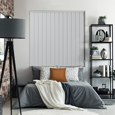 Bedtime Cloud Grey Replacement Vertical Blind Slats