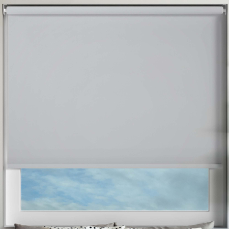 Bedtime Cloud Grey Cordless Roller Blinds Frame