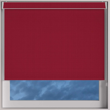 Bedtime Crimson Red No Drill Blinds Frame
