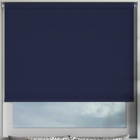 Bedtime Dark Teal Cordless Roller Blinds Frame