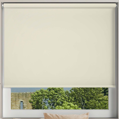 Bedtime Delicate Cream Cordless Roller Blinds Frame