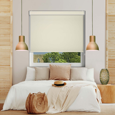 Bedtime Delicate Cream Pelmet Roller Blinds