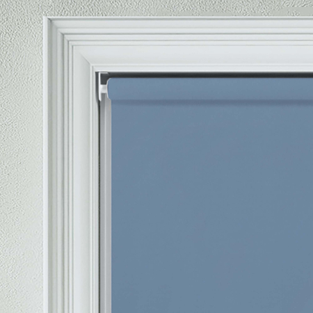 Bedtime Dusky Blue Cordless Roller Blinds Product Detail