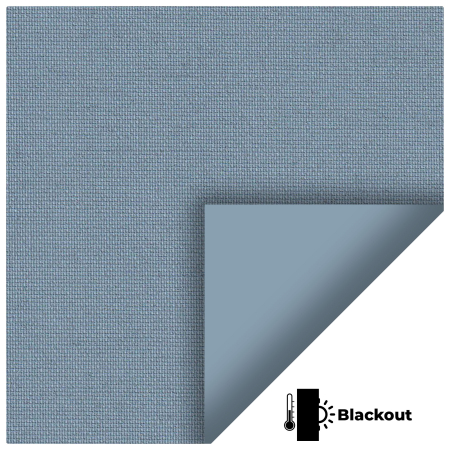 Bedtime Dusky Blue No Drill Blinds Scan
