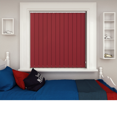 Bedtime Fire Vertical Blinds