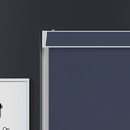Bedtime Indigo No Drill Blinds Product Detail