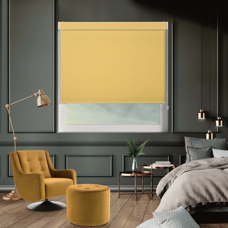 Bedtime Lemon Pelmet Roller Blinds