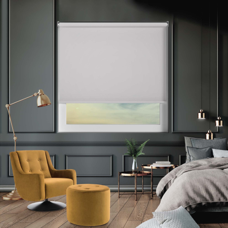 Bedtime Natural Grey Cordless Roller Blinds