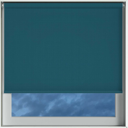 Bedtime Ocean Blue Cordless Roller Blinds Frame