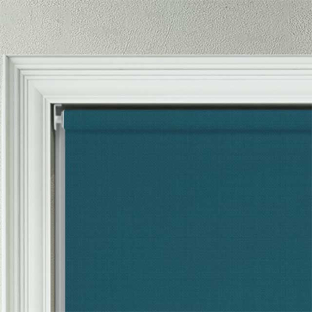 Bedtime Ocean Blue Cordless Roller Blinds Product Detail