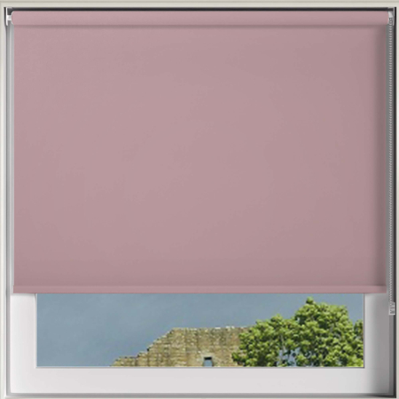 Bedtime Pastel Pink Roller Blinds Frame