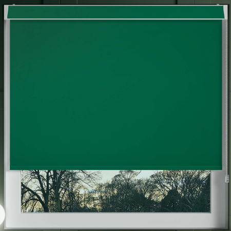 Bedtime Racing Green Pelmet Roller Blinds Frame
