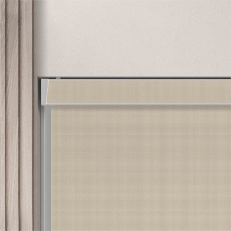 Bedtime Sandstone Beige Pelmet Roller Blinds Product Detail