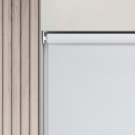 Bedtime White Gold Bottom Bar Roller Blinds Product Detail