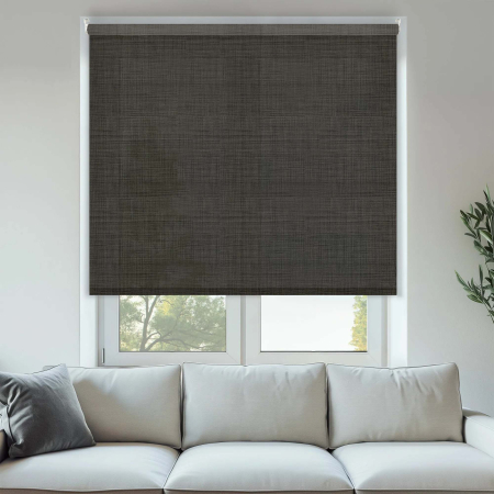 Bergen Graphite Cordless Roller Blinds