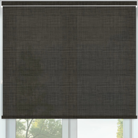 Bergen Graphite Pelmet Roller Blinds Frame