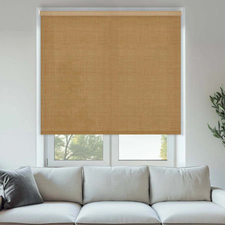 Bergen Maple Cordless Roller Blinds