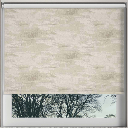 Bliss Fizz Cream Cordless Roller Blinds Frame