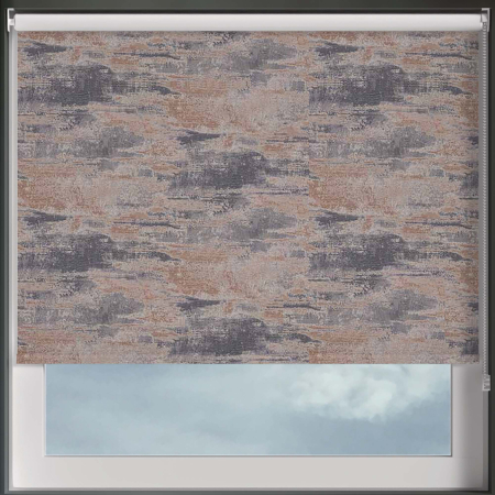 Bliss Sand Grey Roller Blinds Frame