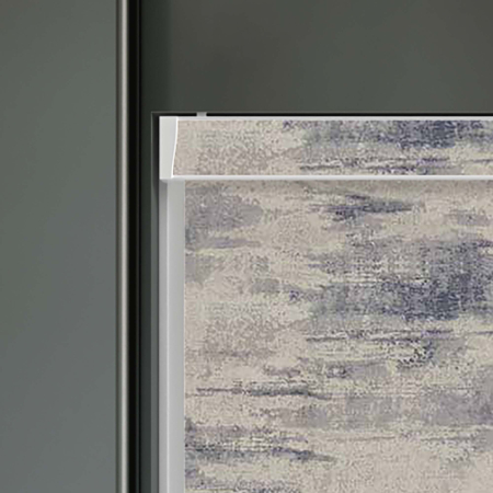 Bliss Stone Grey Pelmet Roller Blinds Product Detail