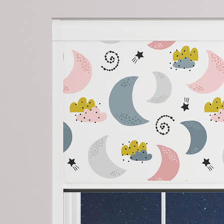 Blissful Slumber Pink Electric BlocOut Cassette Blinds Specs